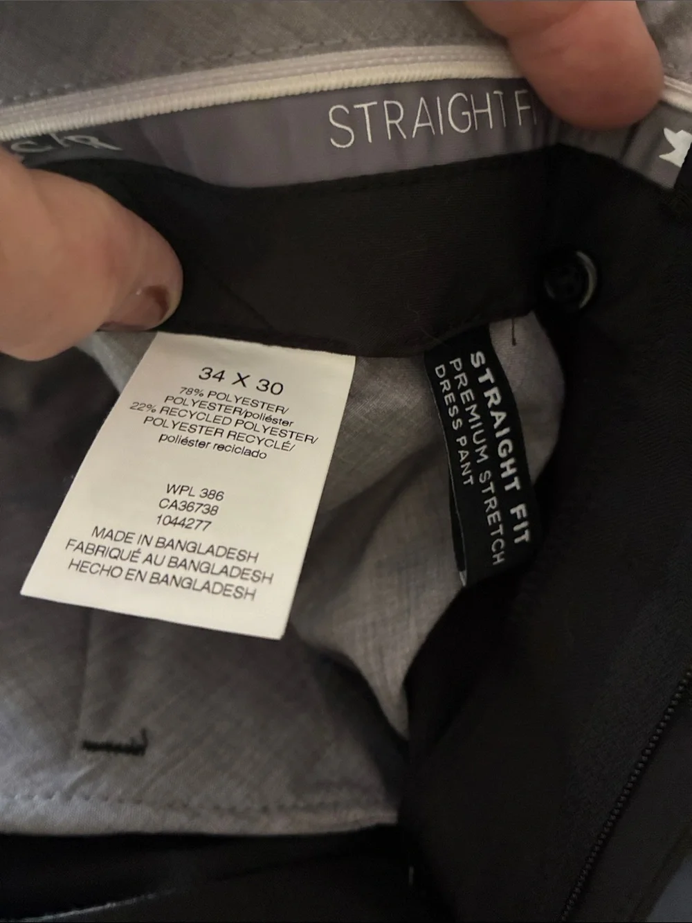 Haggar Classic Black Dress Pants